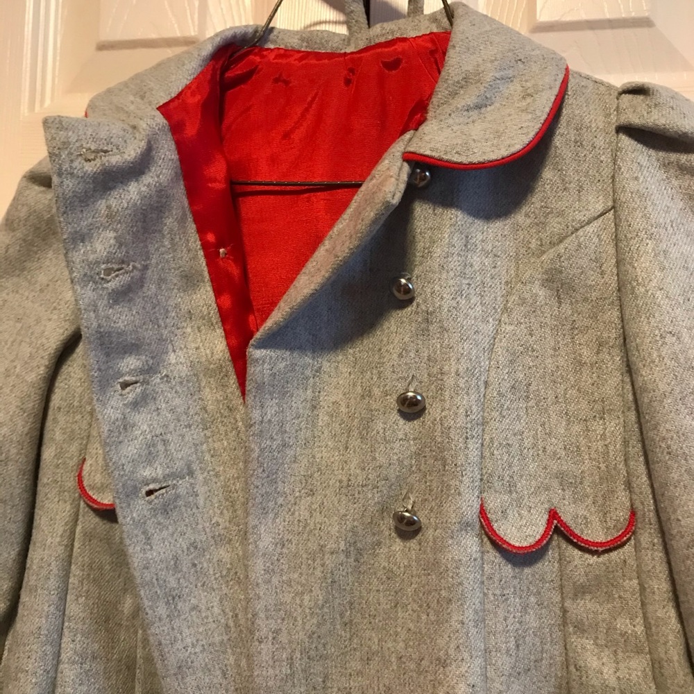 Toddler size 3 Spring dress coat with matching hat